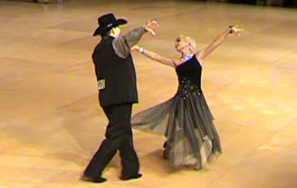 Tony and Natalja dancing the Triple Two Step ©