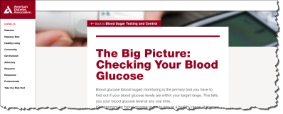 How to check your blood glucose levels